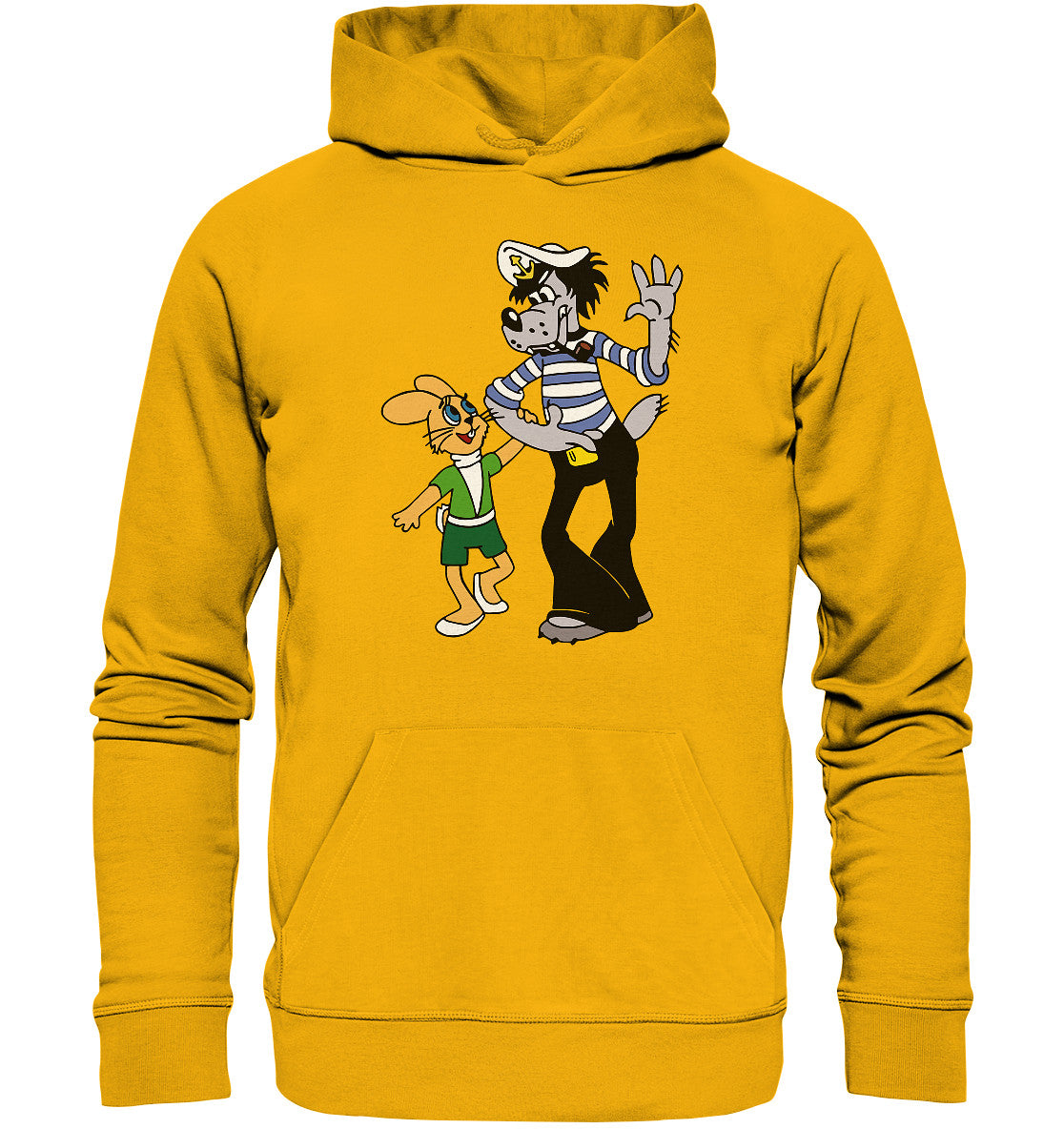 DDR Ostalgie Kapuze / Organic Hoodie Unisex • NU PAGADI - HASE & WOLF