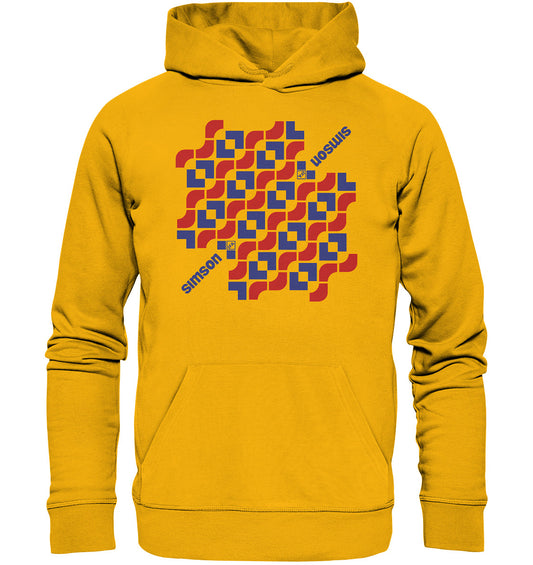DDR Ostalgie Kapuze / Organic Hoodie Unisex • SIMSON - ORIGINAL DESIGN HALSTUCH