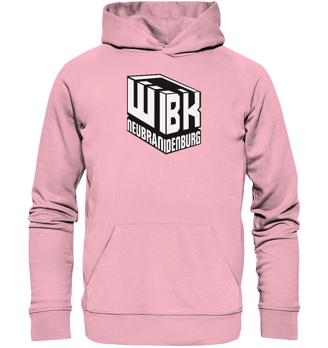 DDR Ostalgie Kapuze / Organic Hoodie Unisex • WOHNUNGSBAUGESELLSCHAFT NEUBRANDENBURG