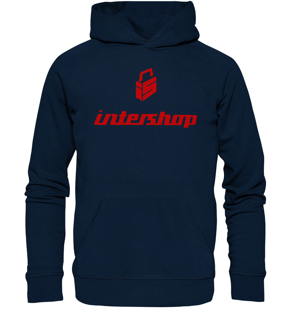 DDR Ostalgie Kapuze / Organic Hoodie Unisex • DDR INTERSHOP