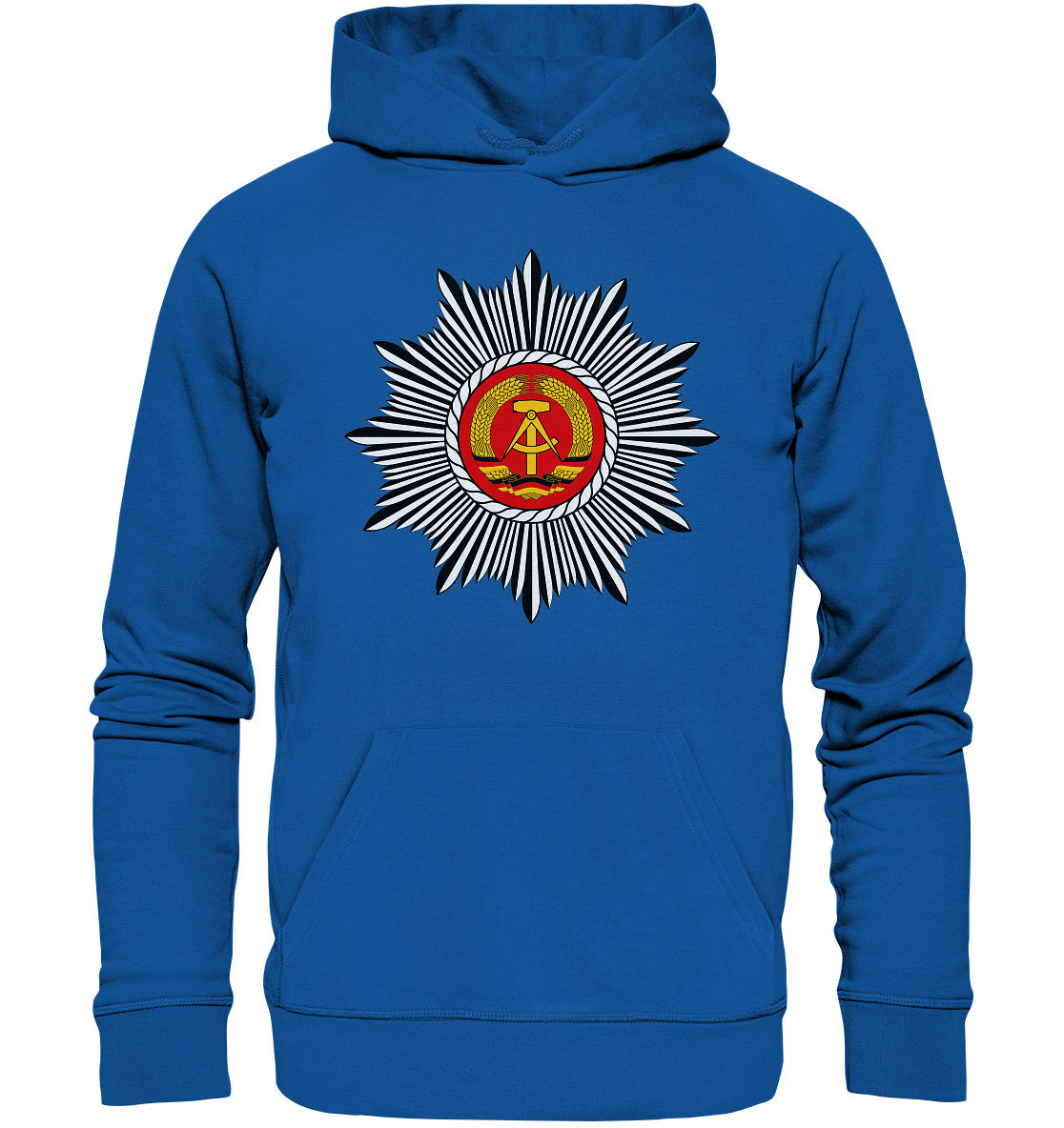 DDR Ostalgie Kapuze / Organic Hoodie Unisex • VOLKSPOLIZEI