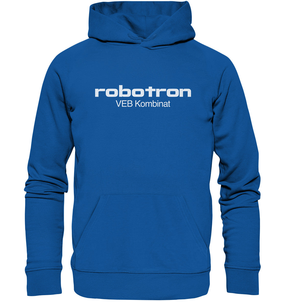 DDR Ostalgie Kapuze / Organic Hoodie Unisex • VEB KOMBINAT ROBOTRON