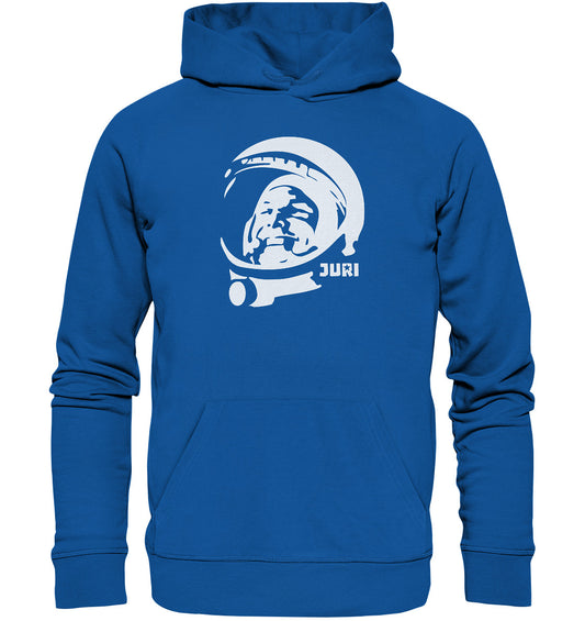 DDR Ostalgie Kapuze / Organic Hoodie Unisex • JURI GAGARIN - JURI