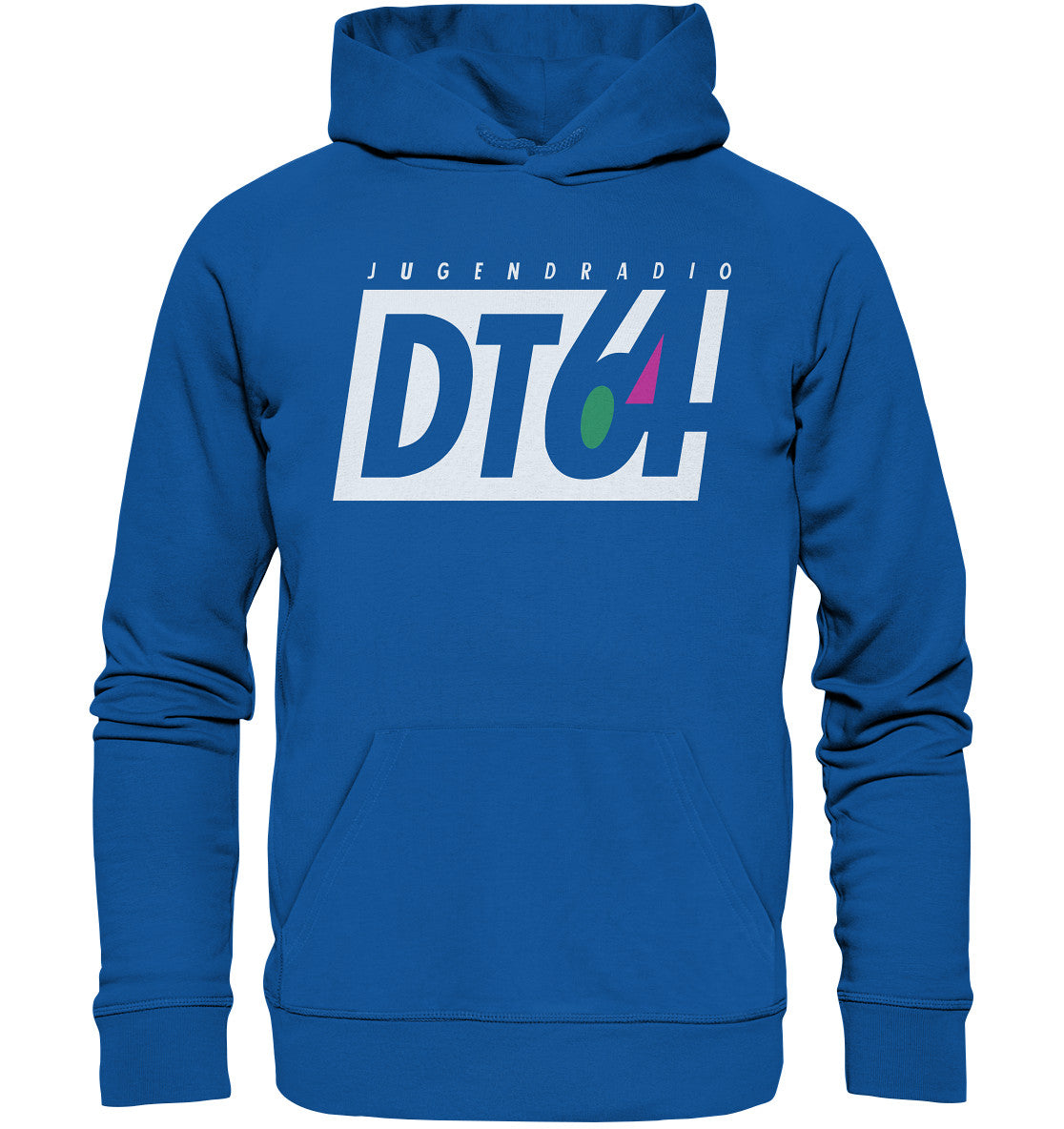PREMIUM ORGANIC HOODIE UNISEX • DT64 JUGENDRADIO - DUNKEL