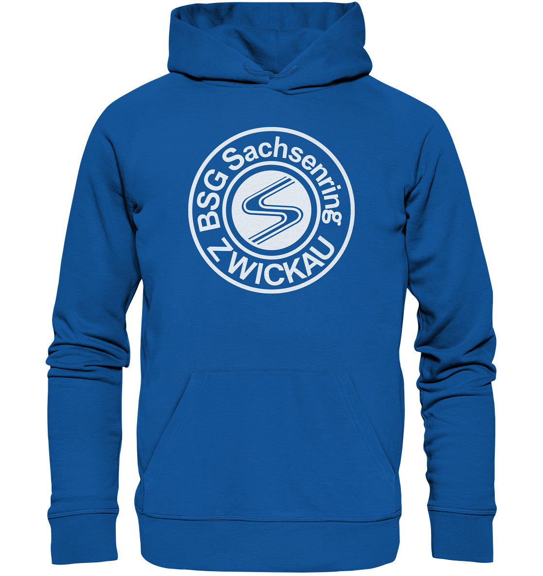 PREMIUM ORGANIC HOODIE UNISEX • SACHSENRING ZWICKAU - DUNKEL