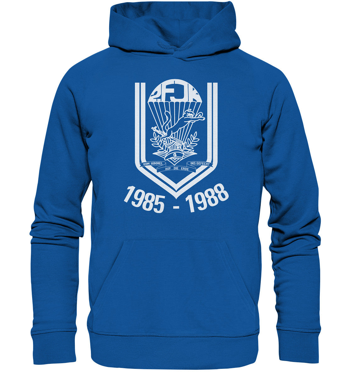 PREMIUM ORGANIC HOODIE UNISEX • 2. FJK DDR NVA FALLSCHIRMJÄGER