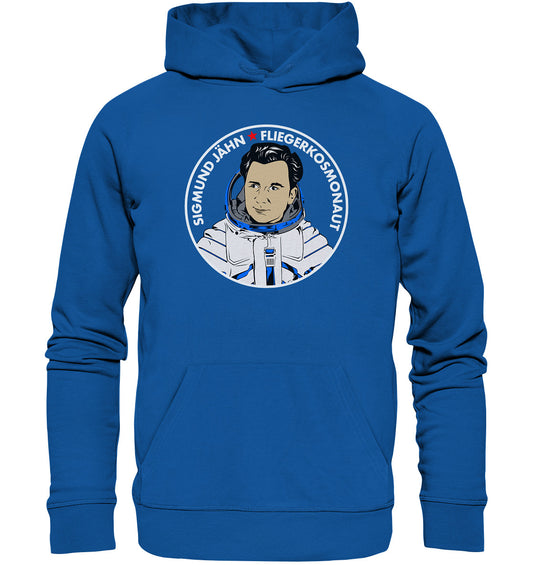 DDR Ostalgie Kapuze / Organic Hoodie Unisex • SIGMUND JÄHN - DUNKEL