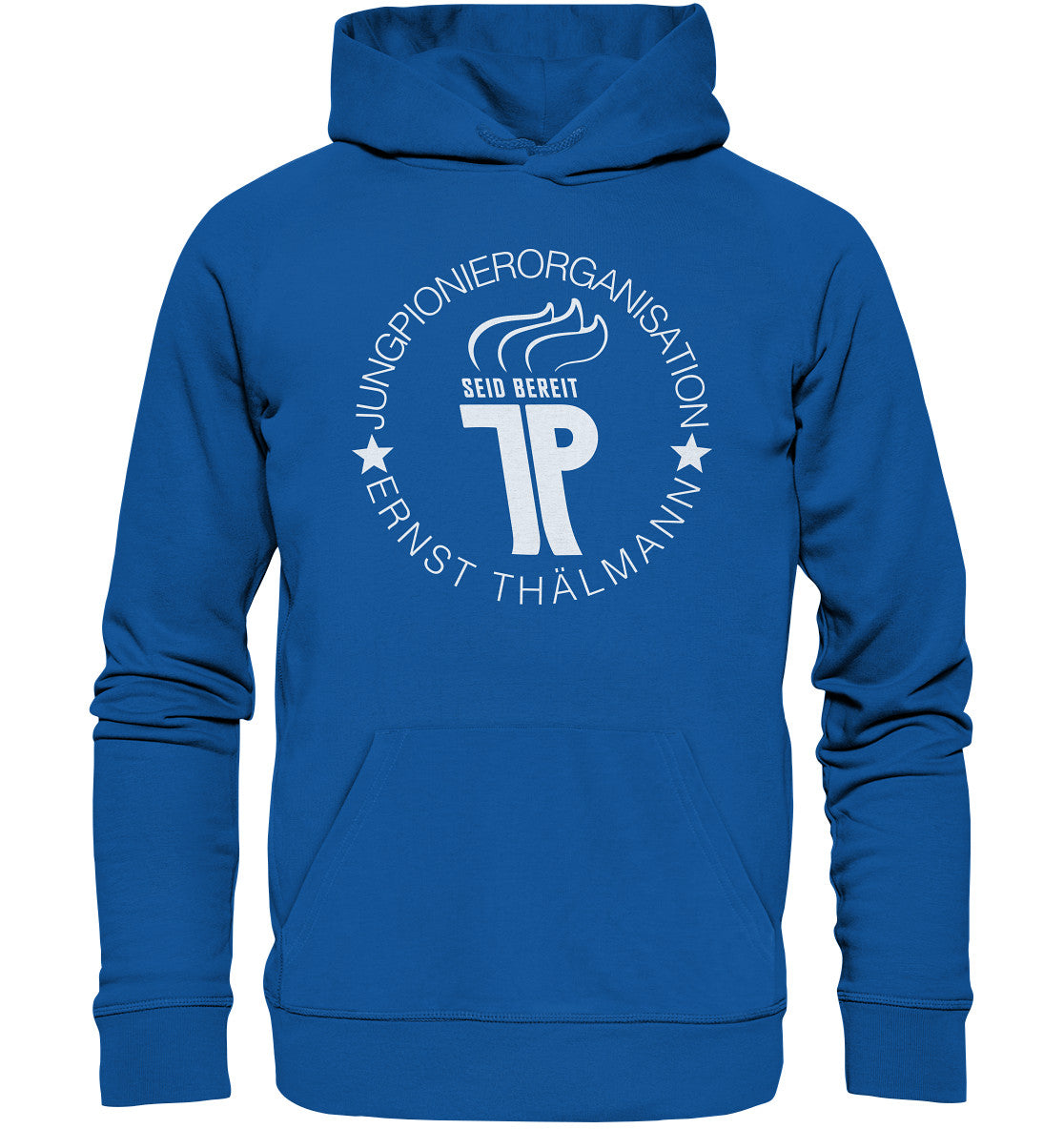 PREMIUM ORGANIC HOODIE UNISEX • JUNGE PIONIERE - DUNKEL