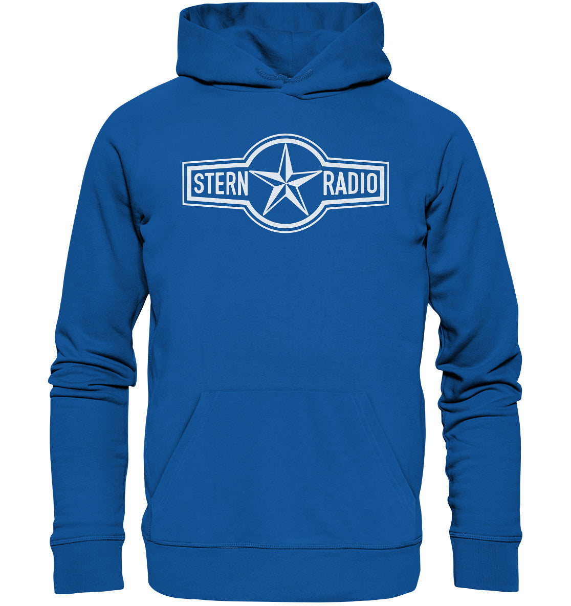 DDR Ostalgie Kapuze / Organic Hoodie Unisex • STERNRADIO BADGE