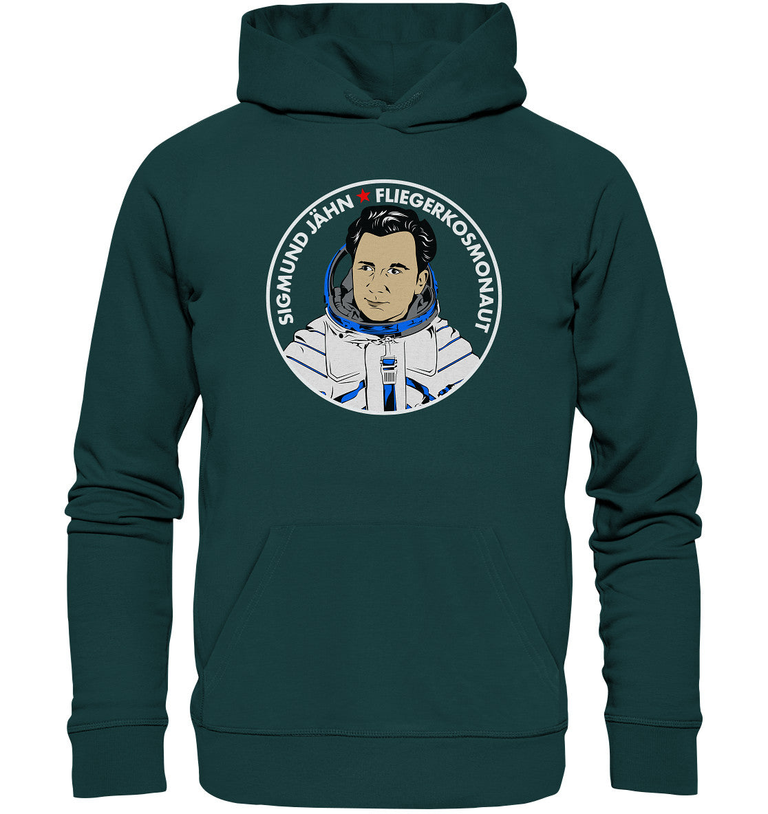 PREMIUM ORGANIC HOODIE UNISEX • SIGMUND JÄHN - DUNKEL