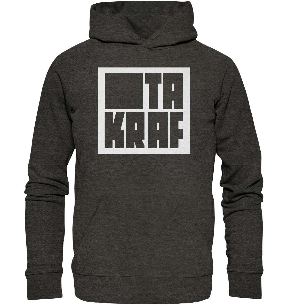 DDR Ostalgie Kapuze / Organic Hoodie Unisex • KOMBINAT TAKRAF - WEISS