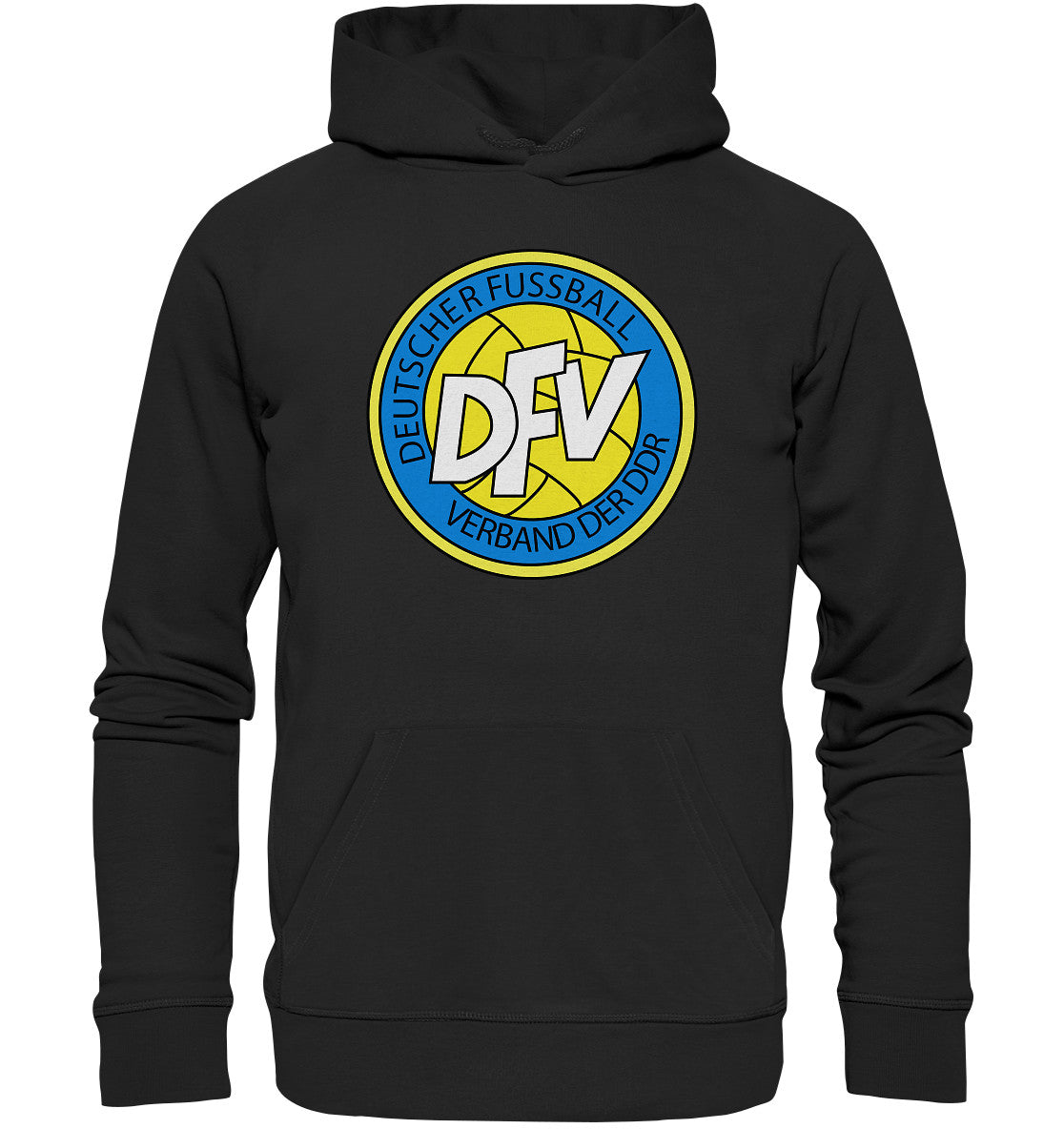 PREMIUM ORGANIC HOODIE UNISEX • FUSSBALL VERBAND DER DDR