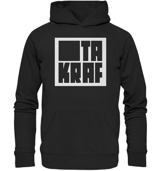 DDR Ostalgie Kapuze / Organic Hoodie Unisex • KOMBINAT TAKRAF - WEISS
