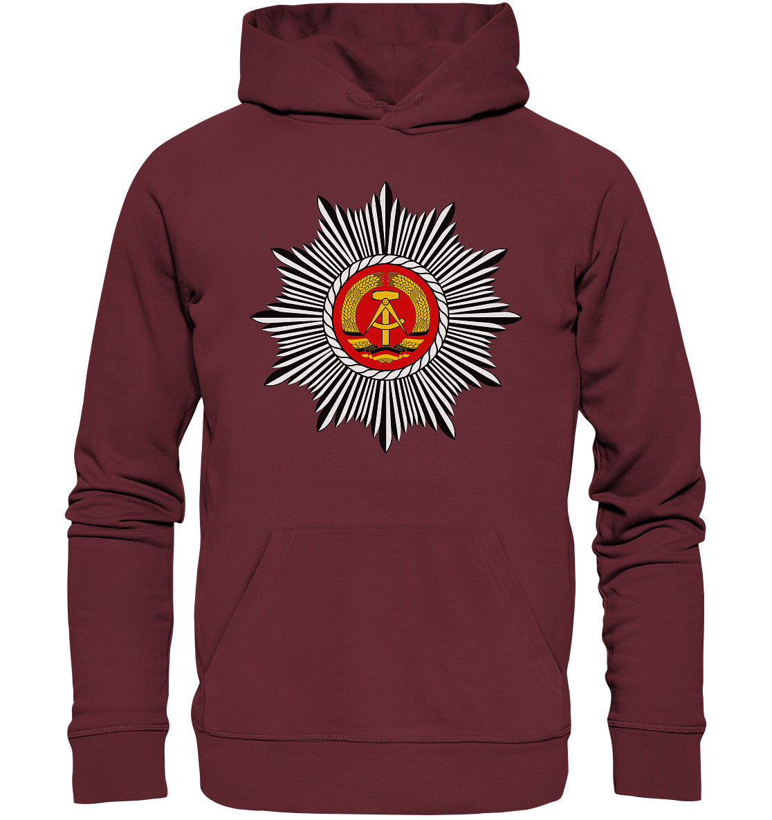 DDR Ostalgie Kapuze / Organic Hoodie Unisex • VOLKSPOLIZEI