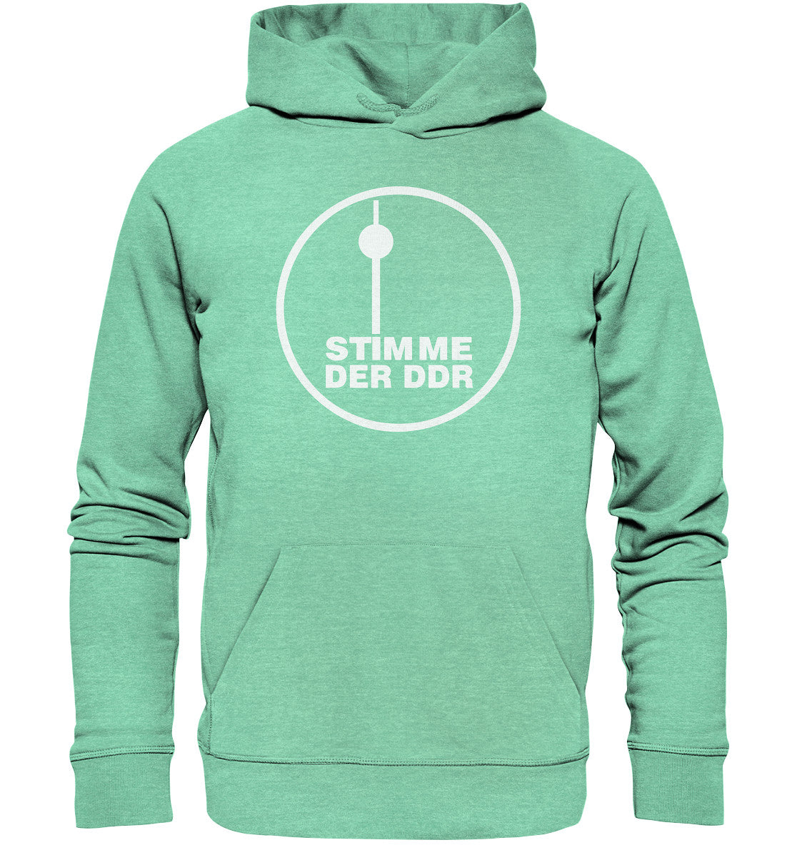 PREMIUM ORGANIC HOODIE UNISEX • STIMME DER DDR - DUNKEL