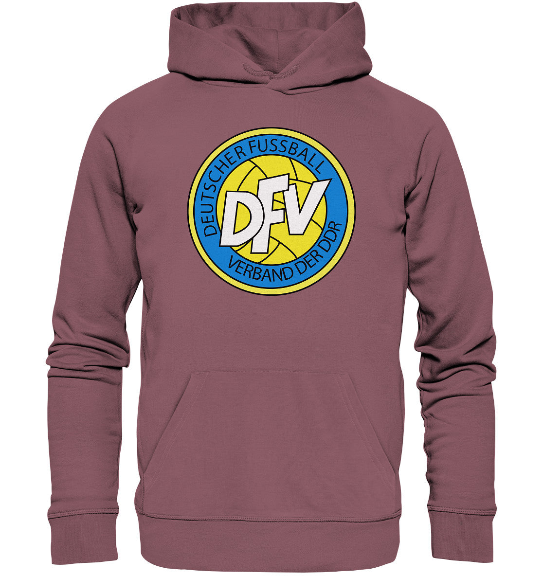 PREMIUM ORGANIC HOODIE UNISEX • FUSSBALL VERBAND DER DDR