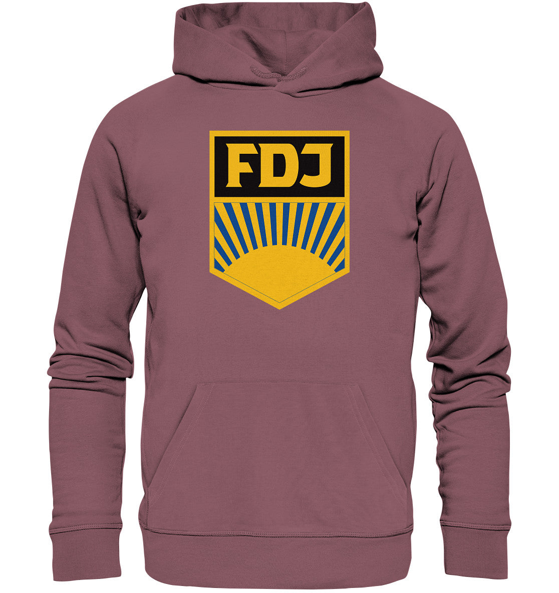 PREMIUM ORGANIC HOODIE UNISEX • FDJ FREIE DEUTSCHE JUGEND