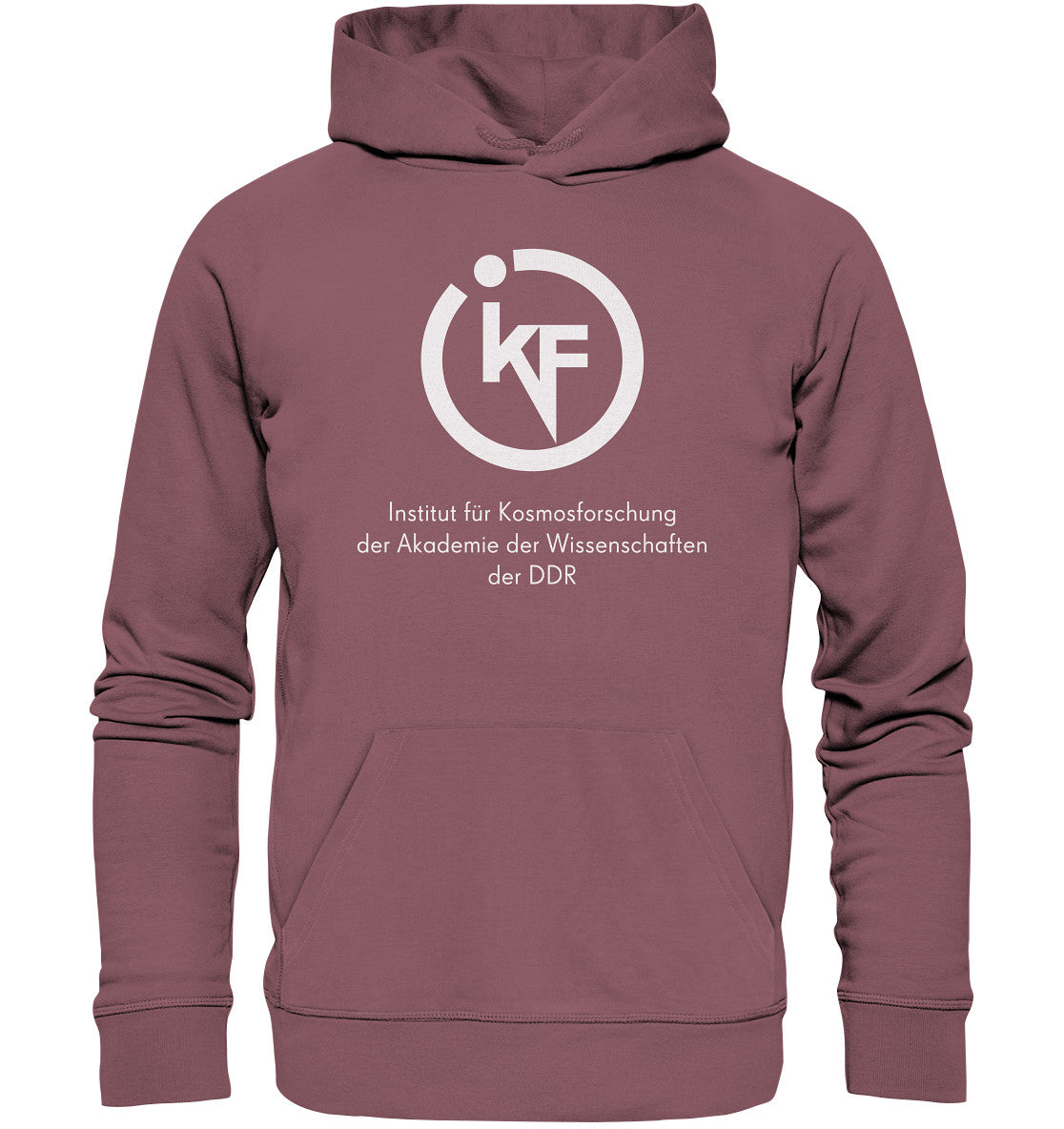 PREMIUM ORGANIC HOODIE UNISEX • INSTITUT FÜR KOSMOSFORSCHUNG