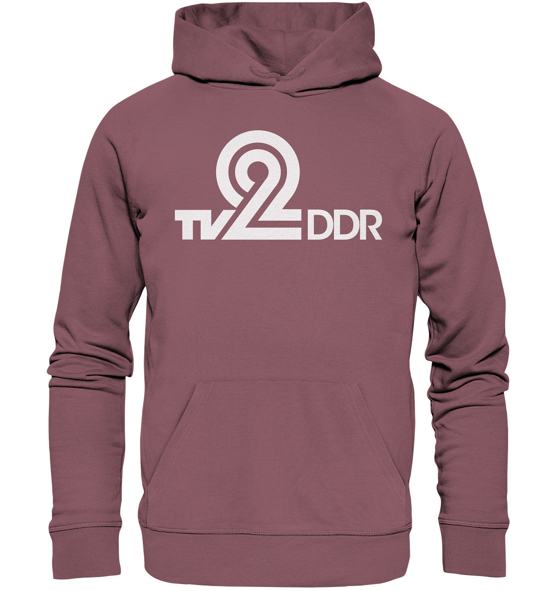 DDR Ostalgie Kapuze / Organic Hoodie Unisex • FERNSEHEN DER DDR 2