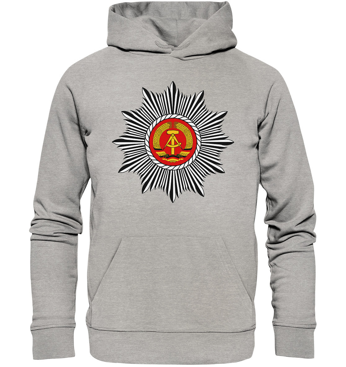 DDR Ostalgie Kapuze / Organic Hoodie Unisex • VOLKSPOLIZEI