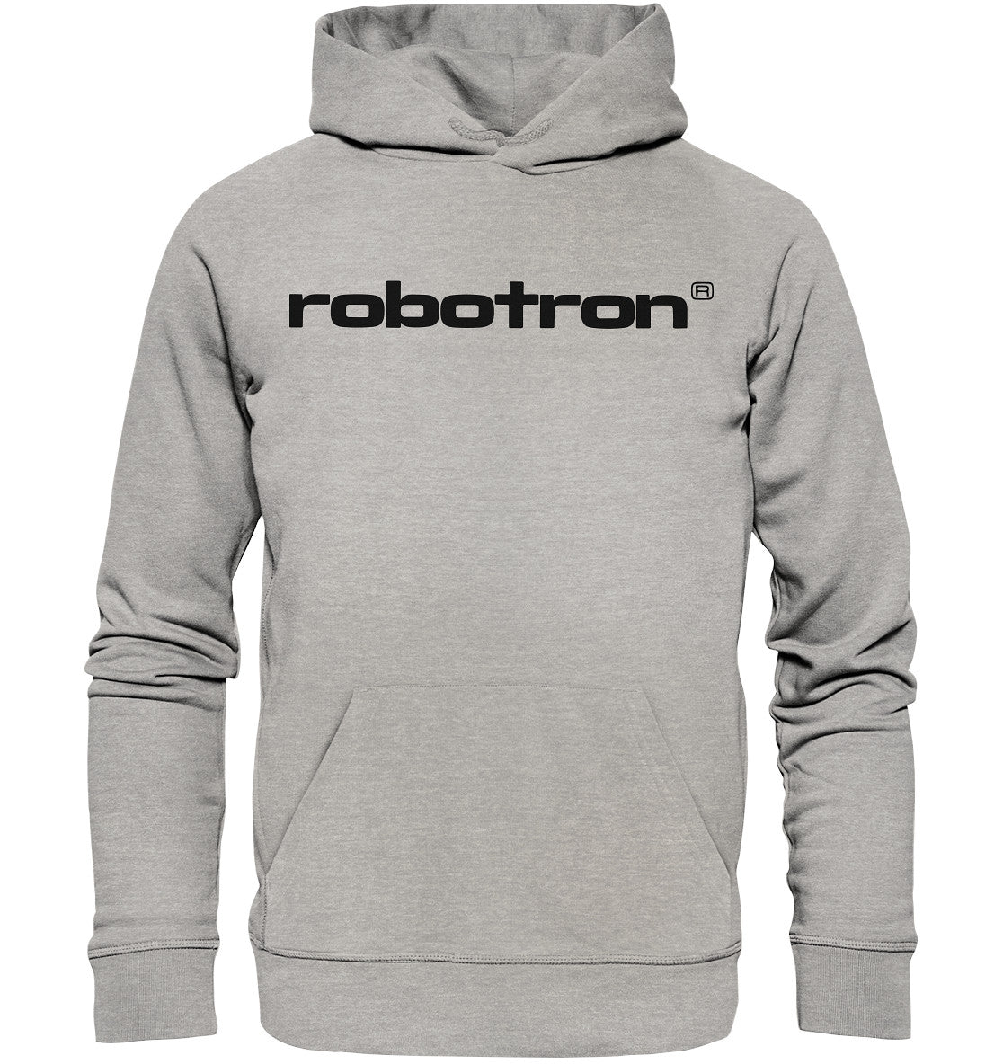 DDR Ostalgie Kapuze / Organic Hoodie Unisex • ROBOTRON - WEISS