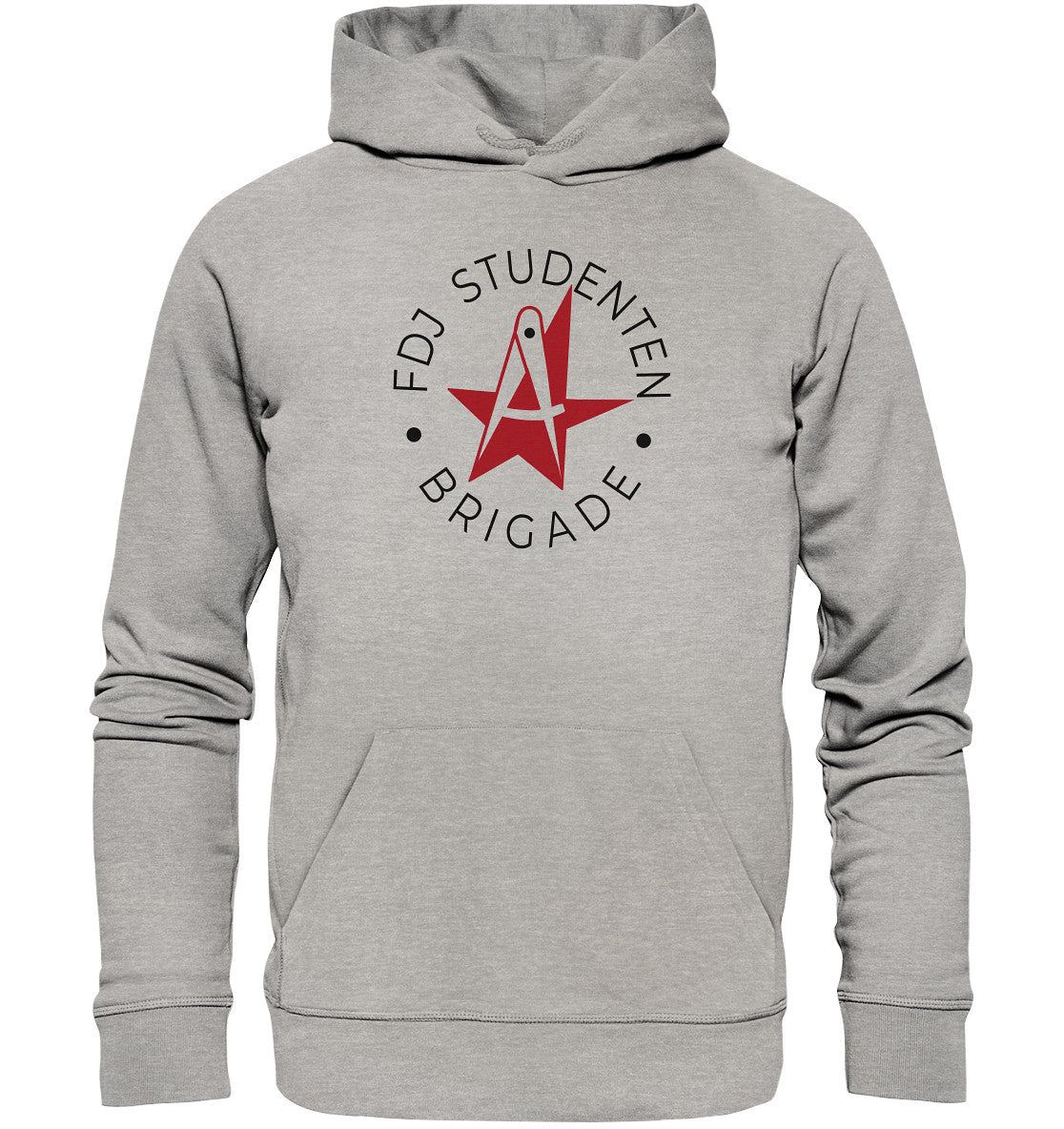 DDR Ostalgie Kapuze / Organic Hoodie Unisex • FDJ STUDENTENBRIGADE