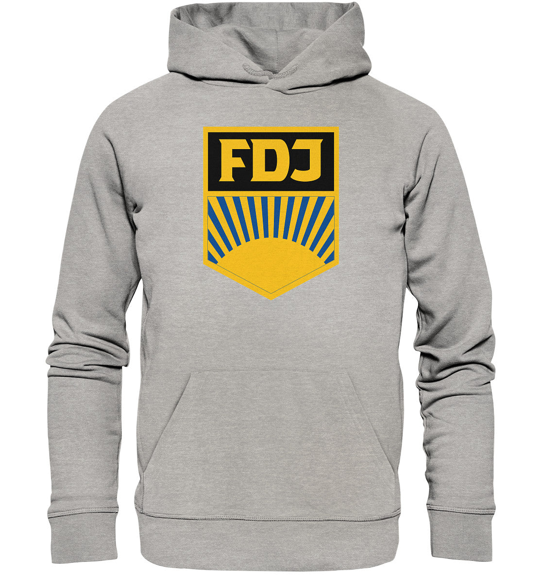 PREMIUM ORGANIC HOODIE UNISEX • FDJ FREIE DEUTSCHE JUGEND