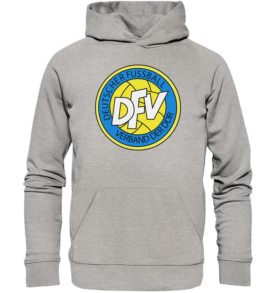 PREMIUM ORGANIC HOODIE UNISEX • FUSSBALL VERBAND DER DDR