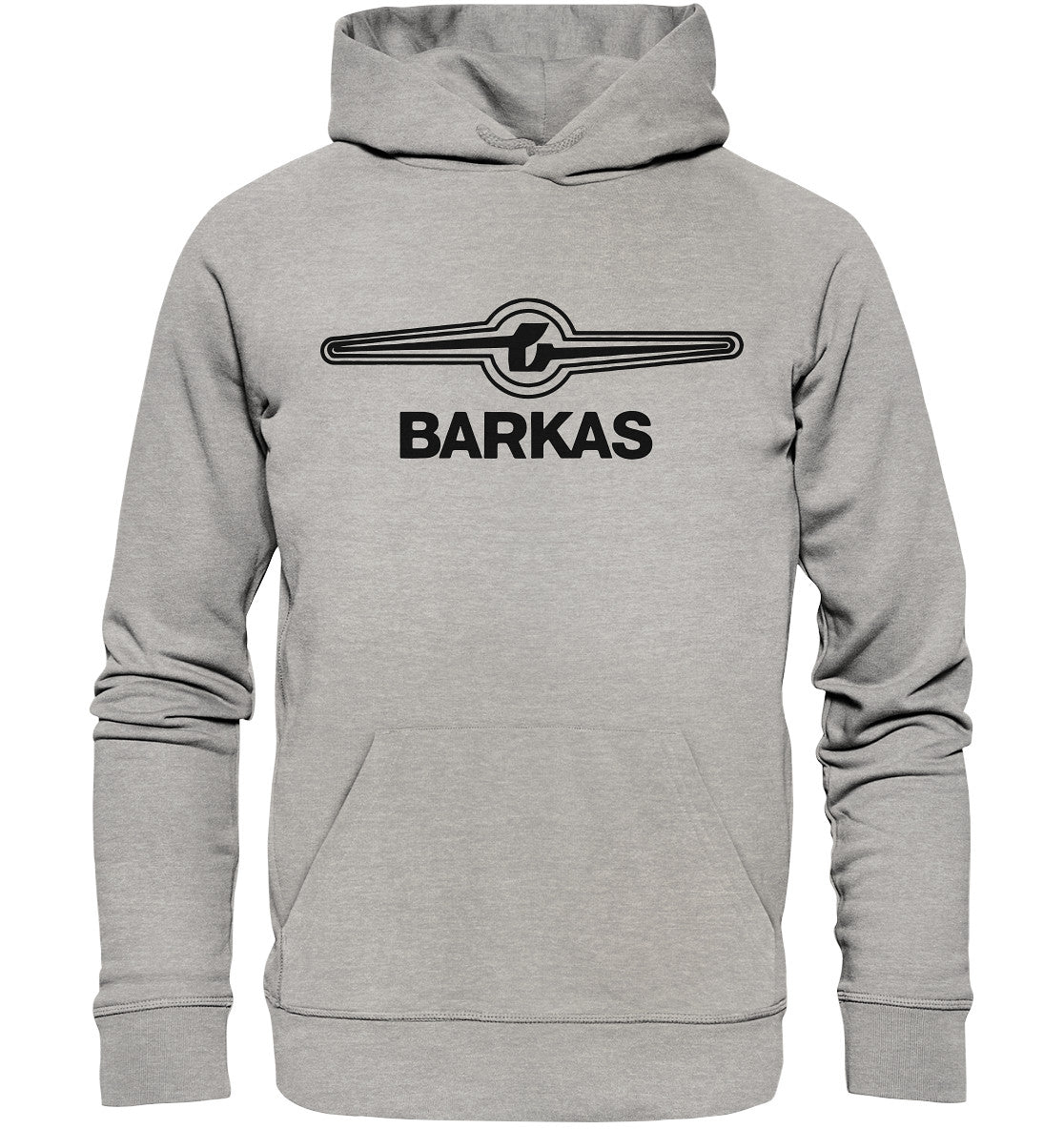 PREMIUM ORGANIC HOODIE UNISEX • BARKAS - HELL