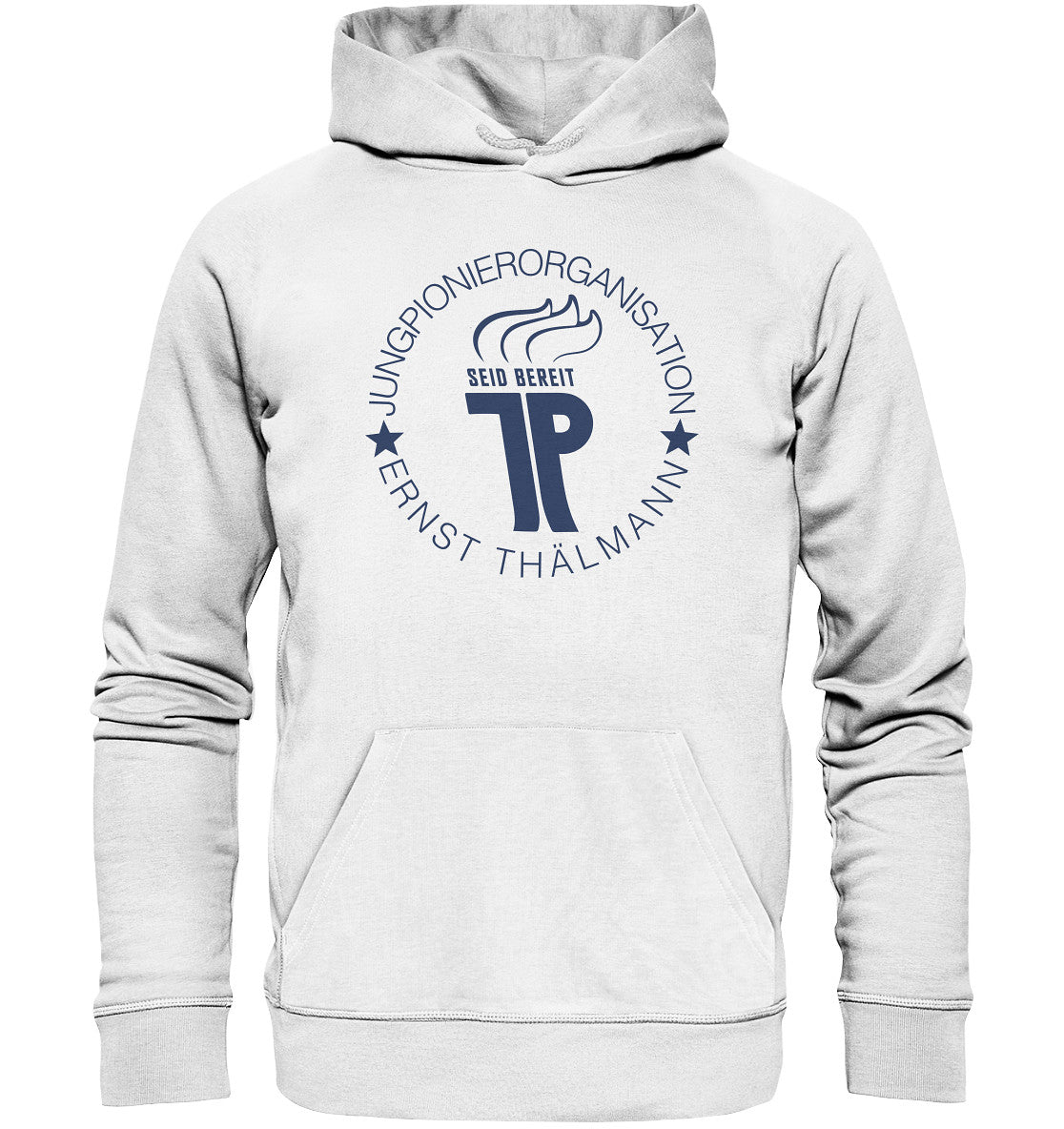 DDR Ostalgie Kapuze / Organic Hoodie Unisex • JUNGE PIONIERE - HELL
