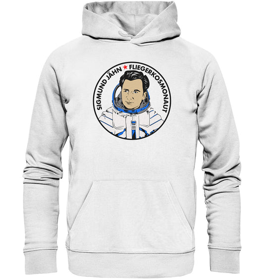 DDR Ostalgie Kapuze / Organic Hoodie Unisex • SIGMUND JÄHN - HELL