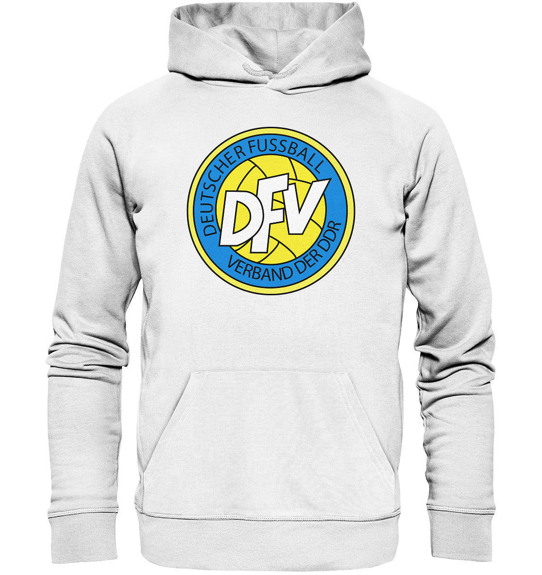 PREMIUM ORGANIC HOODIE UNISEX • FUSSBALL VERBAND DER DDR