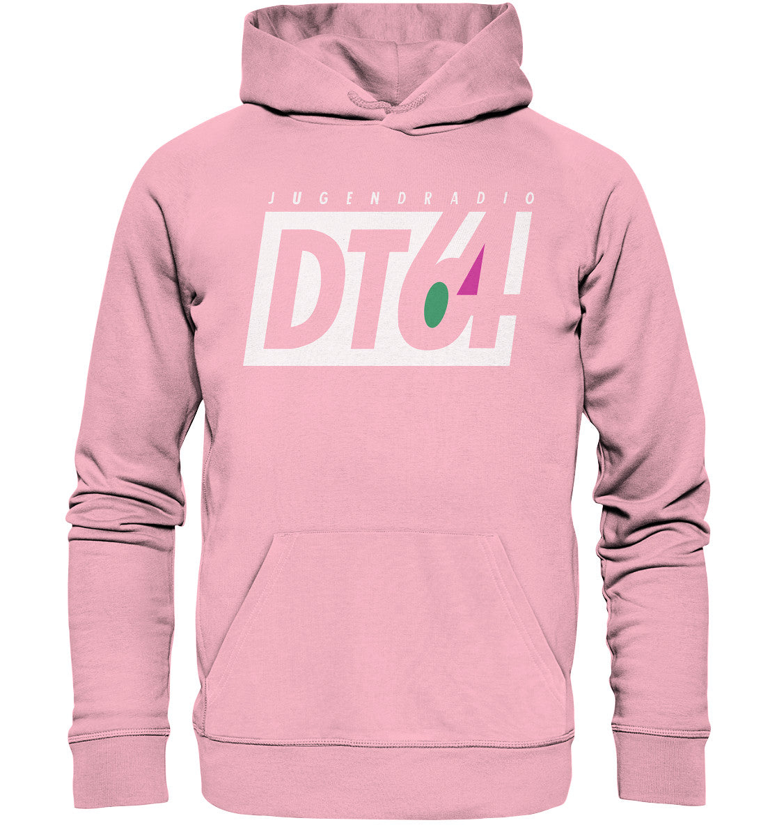 PREMIUM ORGANIC HOODIE UNISEX • DT64 JUGENDRADIO - DUNKEL