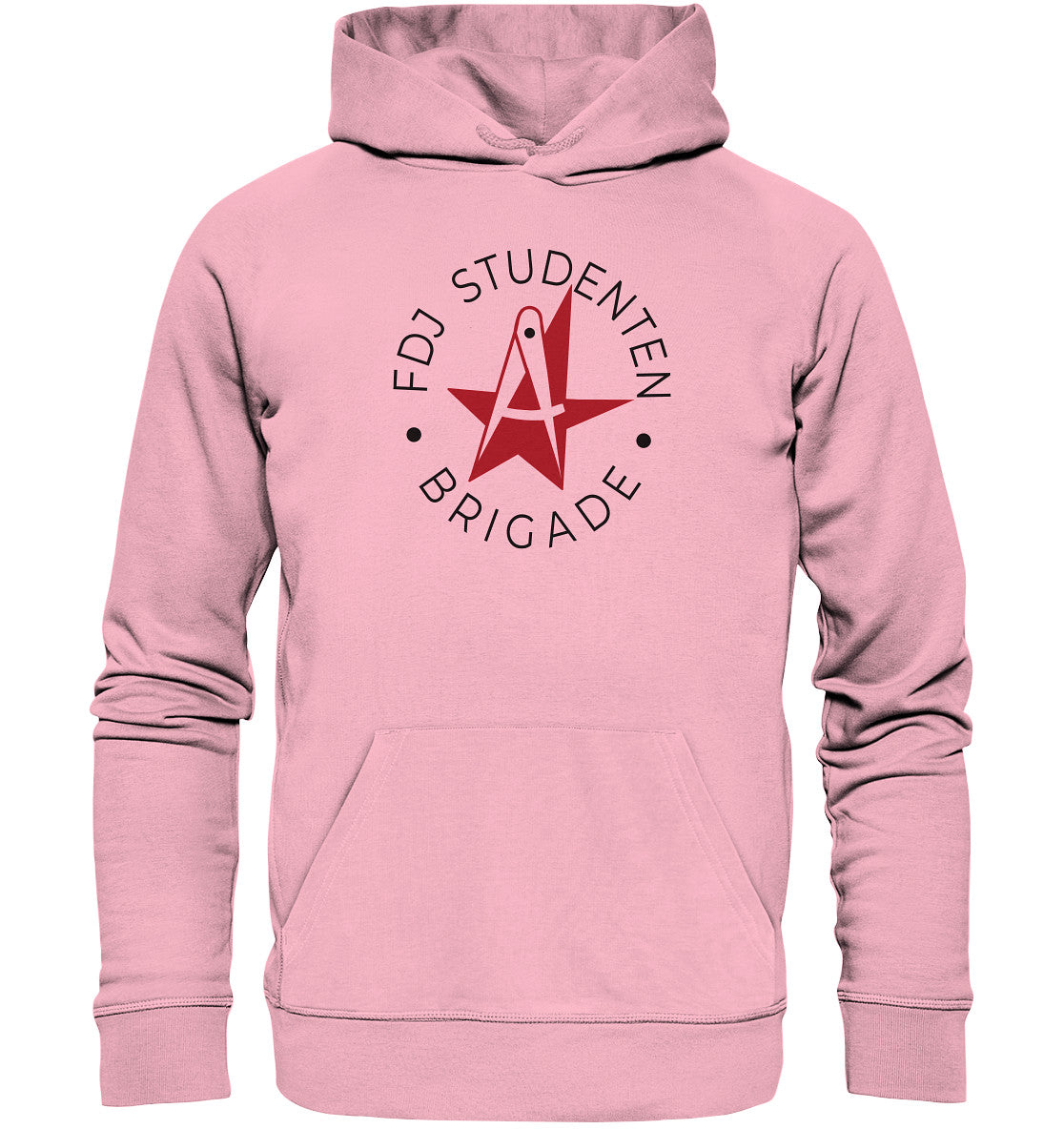 DDR Ostalgie Kapuze / Organic Hoodie Unisex • FDJ STUDENTENBRIGADE