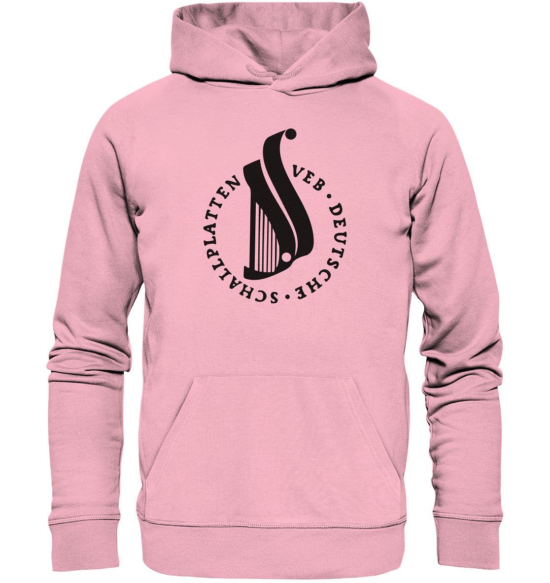 DDR Ostalgie Kapuze / Organic Hoodie Unisex • DEUTSCHE SCHALLPLATTEN