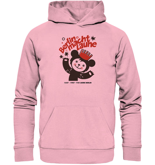 DDR Ostalgie Kapuze / Organic Hoodie Unisex • BERLIN MACHT LAUNE - 1987