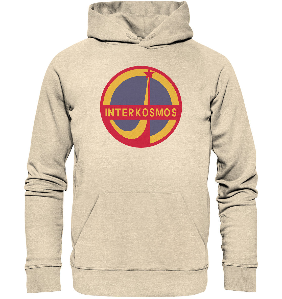 DDR Ostalgie Kapuze / Organic Hoodie Unisex • INTERKOSMOS