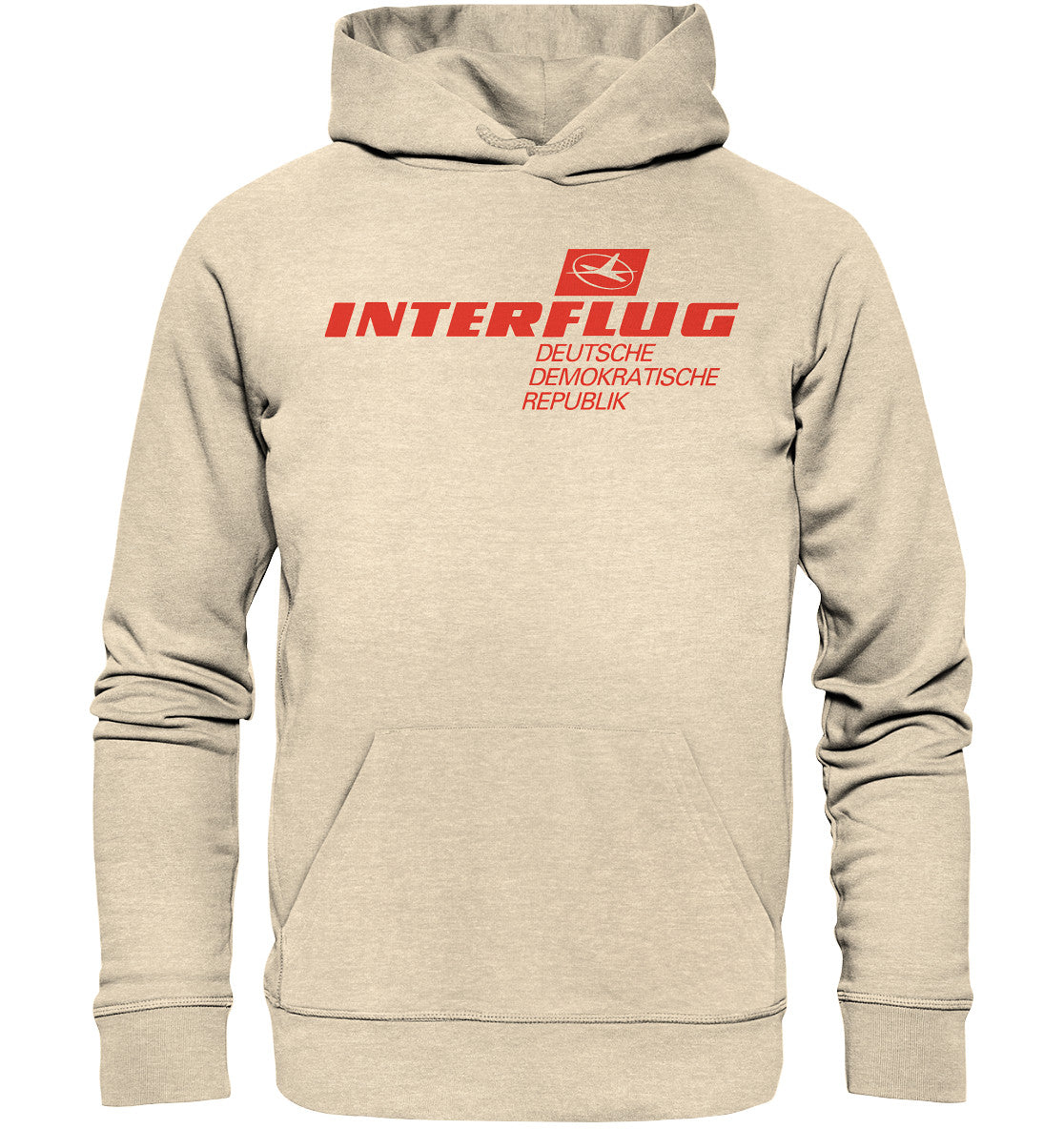 PREMIUM ORGANIC HOODIE UNISEX • INTERFLUG - HELL