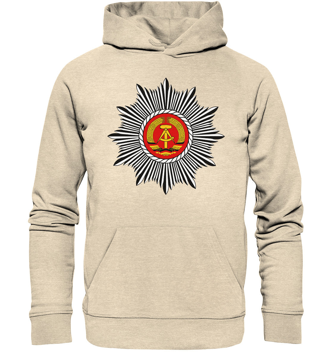 DDR Ostalgie Kapuze / Organic Hoodie Unisex • VOLKSPOLIZEI