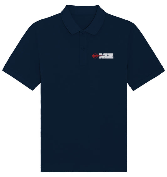 DDR Ostalgie Poloshirt bestickt • MZ ZSCHOPAU