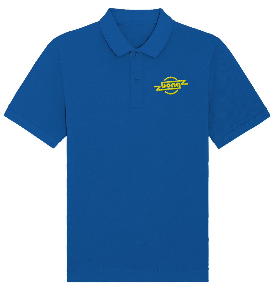 DDR Ostalgie Poloshirt bestickt • BONG DDR POP-CHARTS