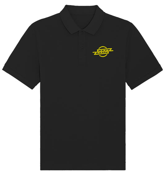DDR Ostalgie Poloshirt bestickt • BONG DDR POP-CHARTS