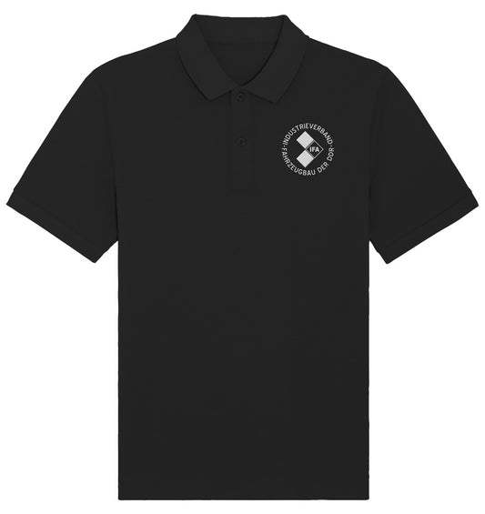 DDR Ostalgie Poloshirt bestickt • IFA FAHRZEUGBAU DDR