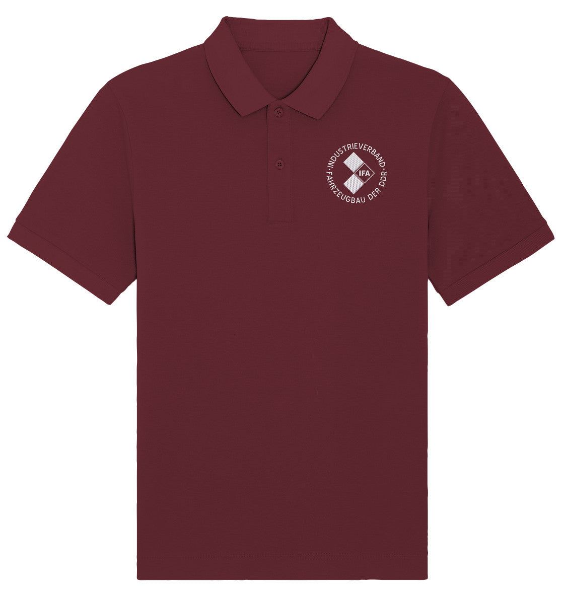 ORGANIC POLOSHIRT BESTICKT • IFA FAHRZEUGBAU DDR