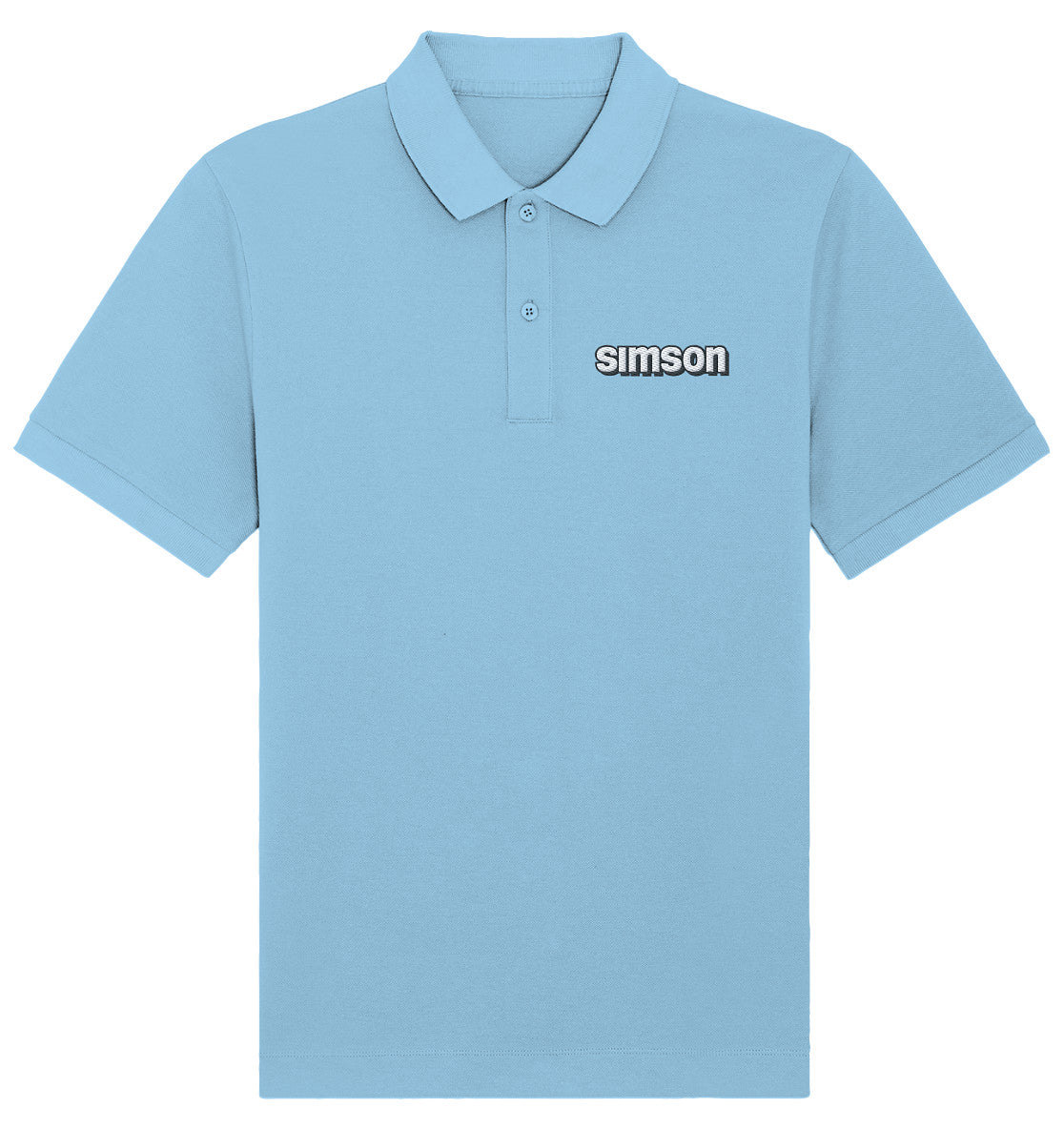 DDR Ostalgie Poloshirt bestickt • SIMSON