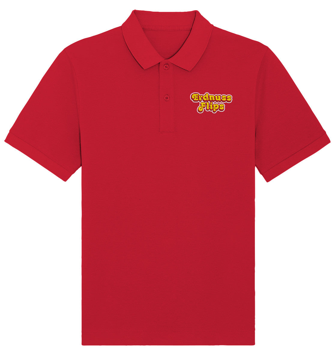 ORGANIC POLOSHIRT BESTICKT • ERDNUSS FLIPS