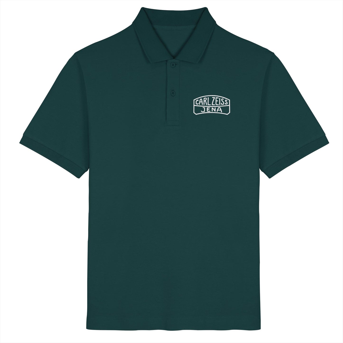 ORGANIC POLOSHIRT BESTICKT • CARL ZEISS JENA