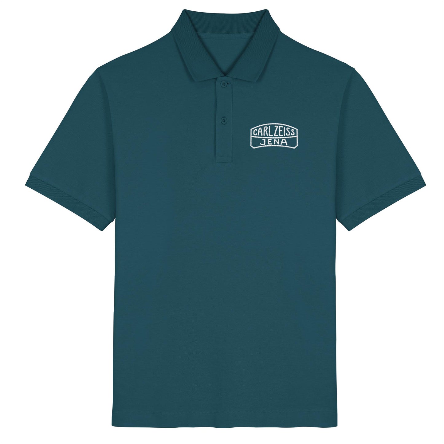 ORGANIC POLOSHIRT BESTICKT • CARL ZEISS JENA