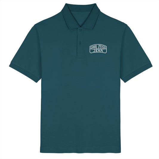 DDR Ostalgie Poloshirt bestickt • CARL ZEISS JENA