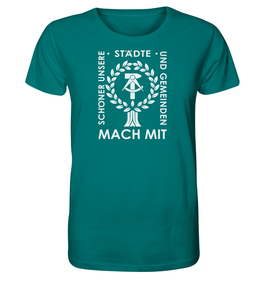 ORGANIC BIO SHIRT UNISEX • SCHÖNER UNSERE STÄDTE